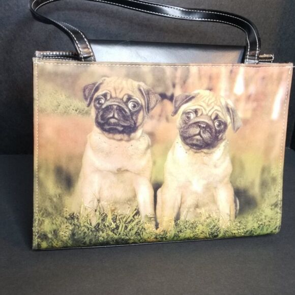 Pug Puppy‎ Purse - Picture 1 of 7